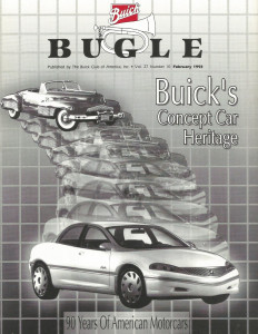 THE BUICK BUGLE 1993 FEB - 90 YEARS of BUICK CONCEPTS